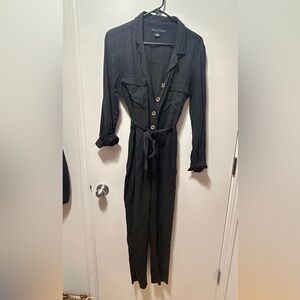 Sanctuary x Anthropology  Black Button-Up Jumpsuit